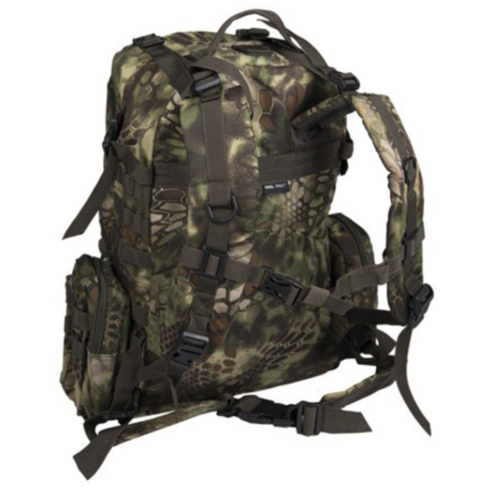 Mil-Tec US army defence pack rugtas 36 ltr mandra wood
