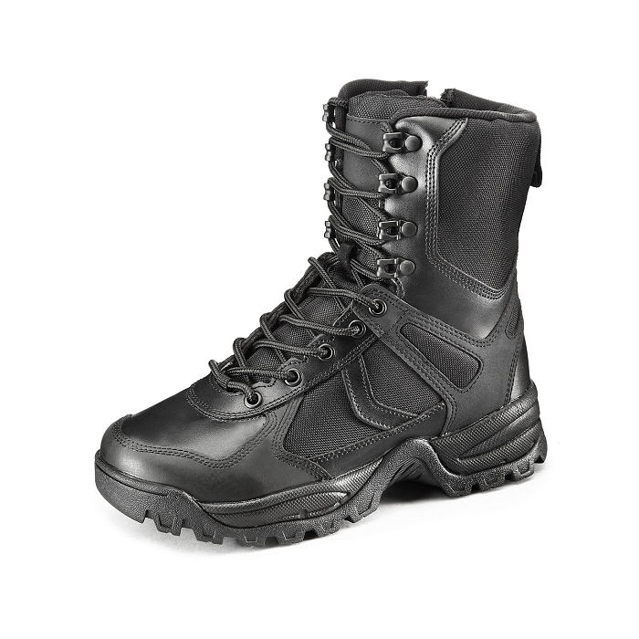 Mil-Tec tactical boots zwart zijrits