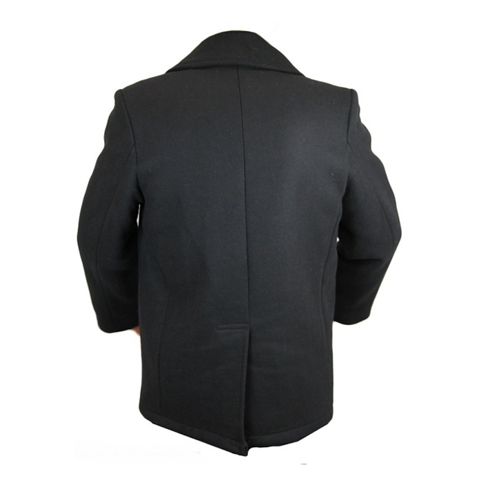 Pea Coat marine jas zwart