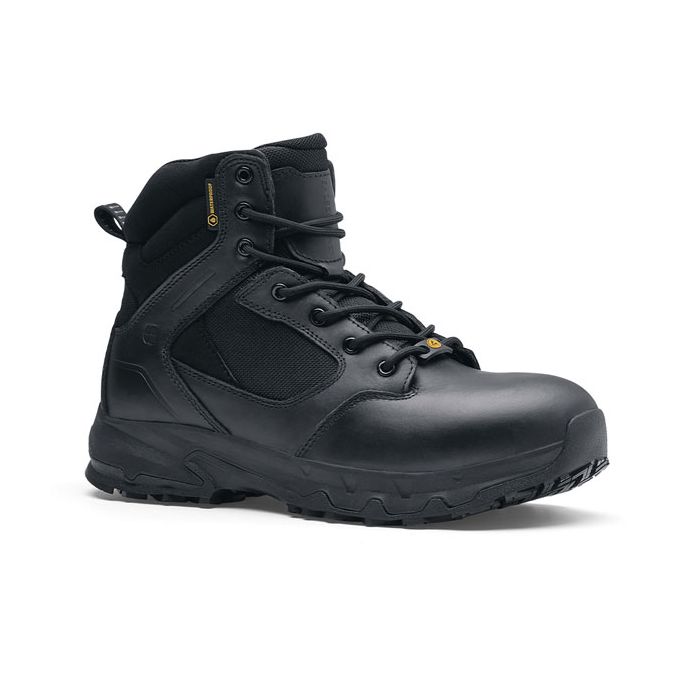 Shoes For Crews defence mid werkschoenen zijrits zwart