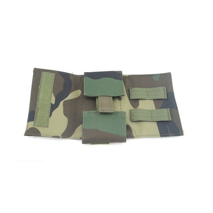 Molle pouch foldable tool #N woodland
