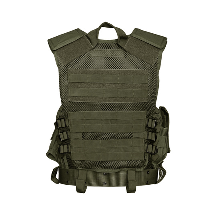 USMC tactical vest groen met koppelriem
