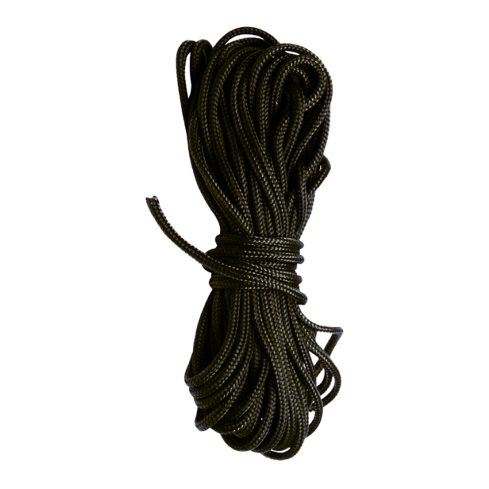 Mil-Tec touw 3mm zwart 15mtr.