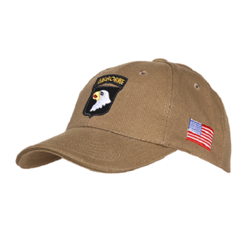 101-INC Baseball cap 101st  Airborne khaki