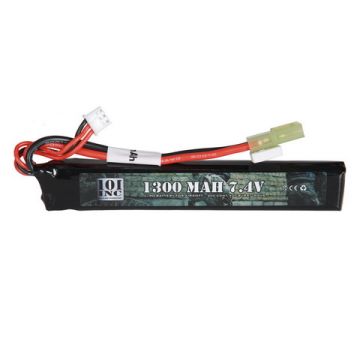 101 INC Li-Po batterij 7.4V -1300 MAH