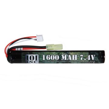 101 INC Li-Po batterij 7.4V -1600 MAH