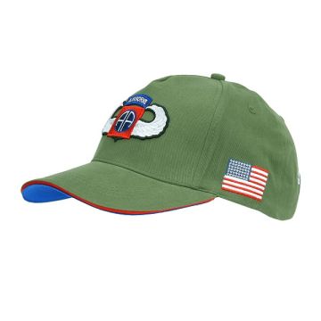 Fostex baseball cap 82nd Airborne groen