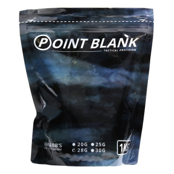 Airsoft BB's 0.28G Point Blank 1 Kg