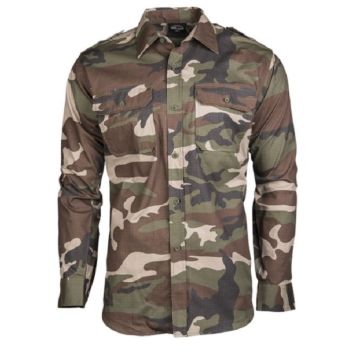 Mil-Tec overhemd ripstop Frans camo