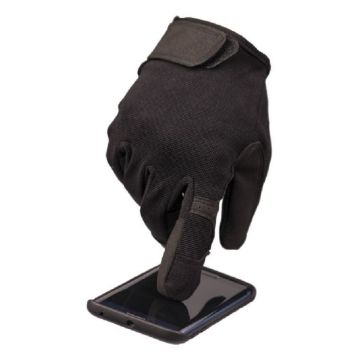 Mil-Tec vinger handschoenen touch zwart