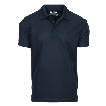 101-INC tactical polo shirt blauw quick dry