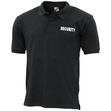 MFH polo shirt security zwart