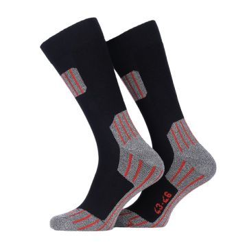 Werk en outdoor sokken zwart/grijs