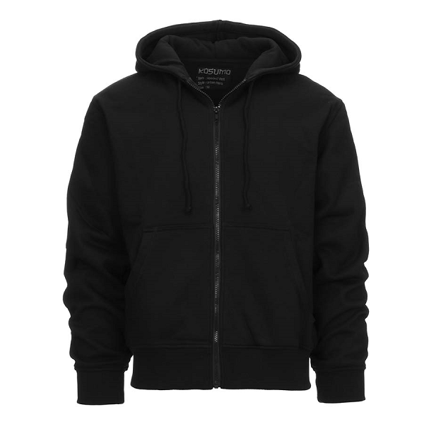 Kosumo hoodie vest zwart