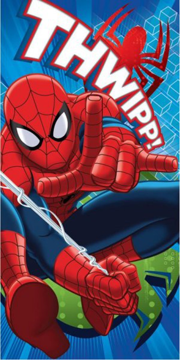 Spiderman badhanddoek 70x140cm