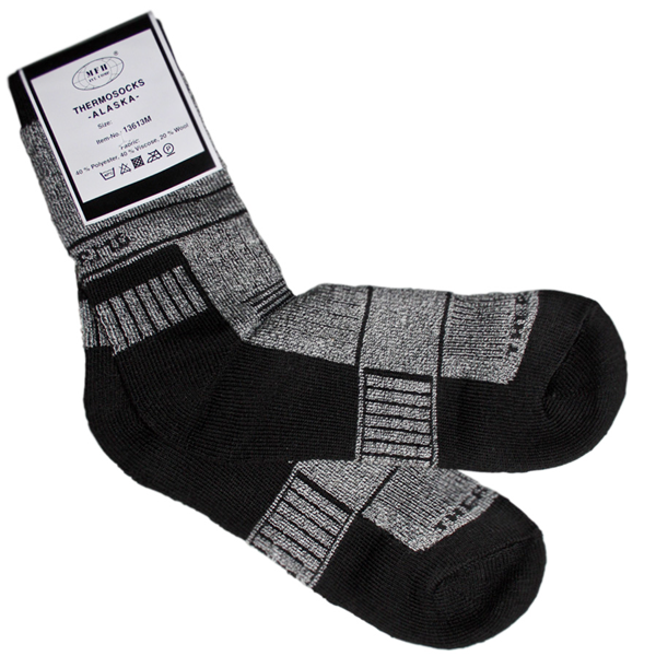 MFH thermo sokken Alaska grijs