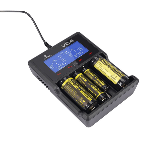 XTAR VC4 USB batterij oplader 